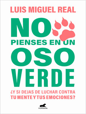 cover image of No pienses en un oso verde